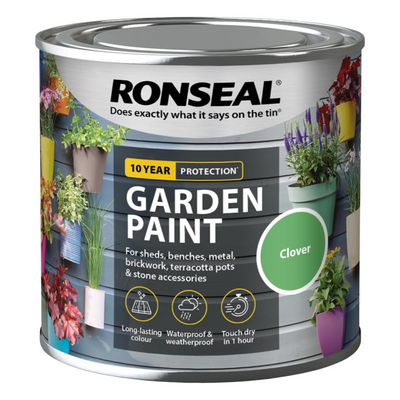 Ronseal Garden Paint, Clover, 250ml