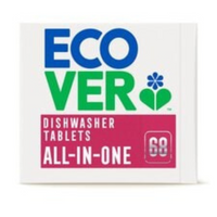 Ecover All In One Dishwasher Tablets 68 1.36Kg