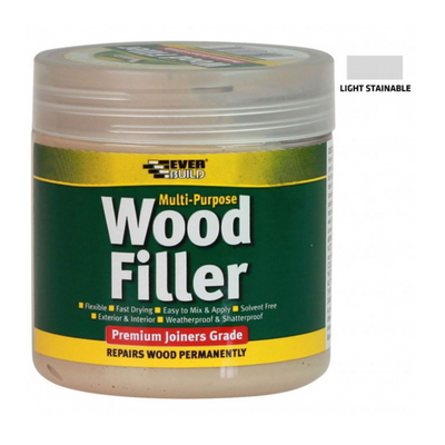 Everbuild MP Wood Filler – Light Stainable (250ml)