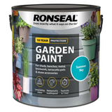 Ronseal Garden Paint Summer Sky 2.5L