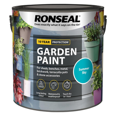 Ronseal Garden Paint Summer Sky 2.5L