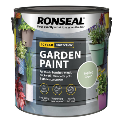 Ronseal Garden Paint Sapling Green 2.5L