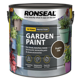 Ronseal Garden Paint English Oak 2.5L