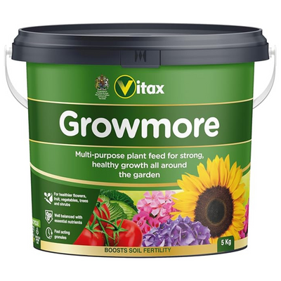 Vitax Growmore Fertiliser, 5kg