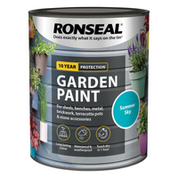 Ronseal Garden Paint, Summer Sky, 750ml