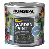 Ronseal Garden Paint, Cornflower, 250ml