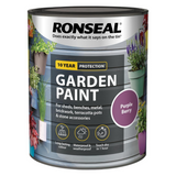 Ronseal Garden Paint, Purple Berry, 750ml