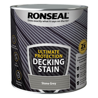 Ronseal Ultimate Decking Stain Stone Grey 2.5L