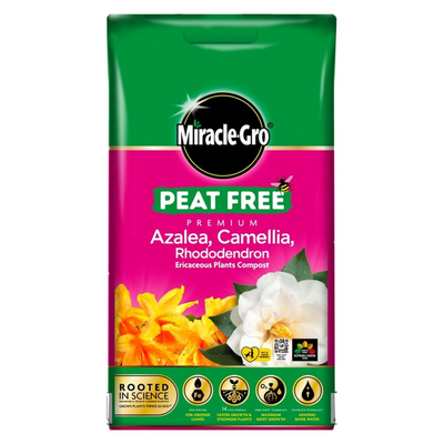 Miracle-Gro Peat Free Ericaceous Compost, 10L