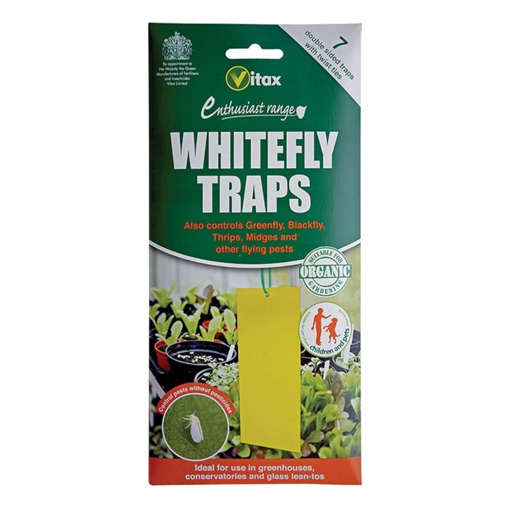 Vitax Whitefly Traps – 7 Pieces