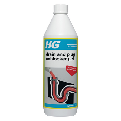 HG Drain & Plug Unblocker Gel, 1L