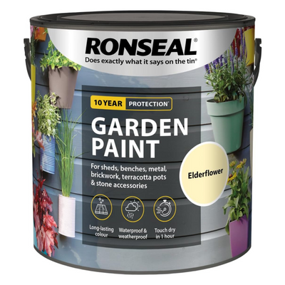 Ronseal Garden Paint Elderflower 2.5L