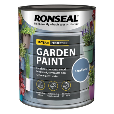 Ronseal Garden Paint, Cornflower, 750ml