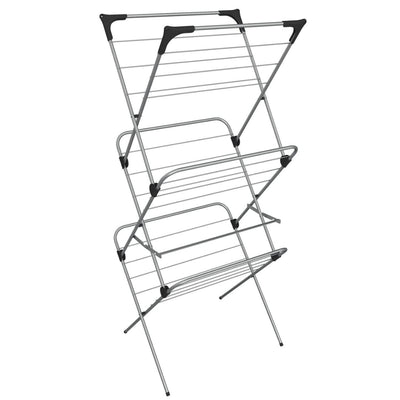 Vileda® Sprint 20m 3 Tier Steel Clothes Rack Airer 61.5 x 61 x 147 (cm)