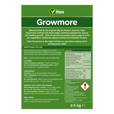 Vitax® Growmore 2.5kg &10kg