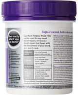 Ronseal Multi-Purpose Natural Ready-Mixed Wood Filler - 460g